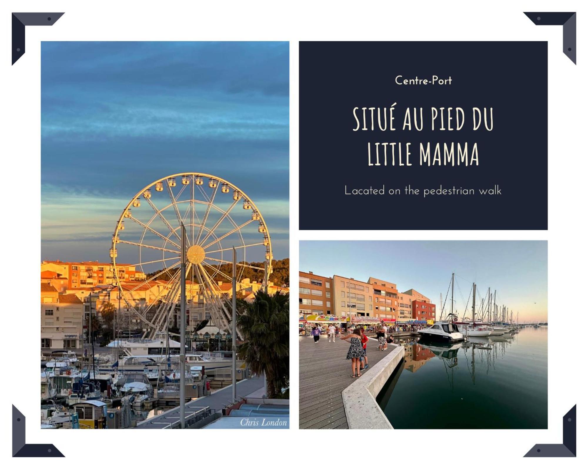 Little Mamma - 50M Du Centre Port - Menage Inclus Daire Agde Dış mekan fotoğraf